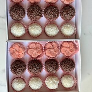 Brigadeiros sem leite