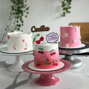 Bolo decorado sem glúten